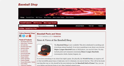 Desktop Screenshot of baseball-shopper.com