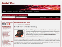 Tablet Screenshot of baseball-shopper.com